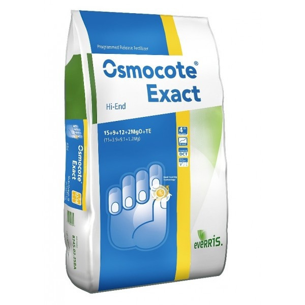 Osmocote Exact Hi End műtrágya, 25 kg (12-14 hónap hatástartam), Everris