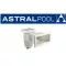 AstralPool 15l Szkimmer trapéz alakú, széles szájnyilással betonos medencéhez négyzet alakú tetővel