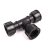 Hollanderes T idom 1" BBB PXT fekete, 10 db/cs, 100 db/doboz