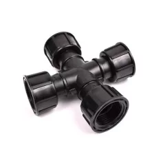 Hollanderes kereszt 1x1x1x1" BBBB PXT fekete