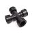 Hollanderes kereszt 1x1x1x1" BBBB PXT fekete, 10 db/cs, 80 db/doboz