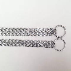 Dupla soros láncos fojtó kutyának 2.5mm 40 cm