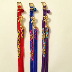 Textil póráz és nyakörv szett kutyáknak