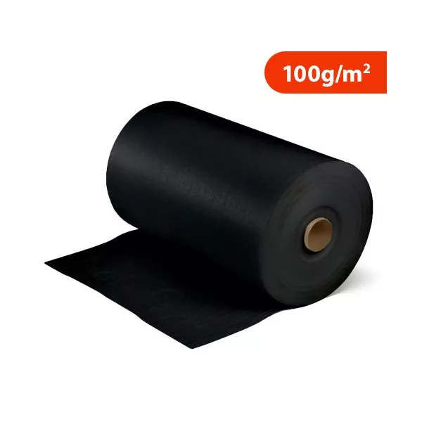 Geotextília 100 g/m2 - 5 x 5 m (25m2) - egész tekercs