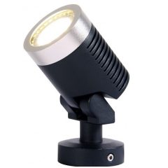   Kerti spotlámpa, Emerald 5, fekete, fehér LED lámpával, 120 x 110 x 60 mm, LightPro