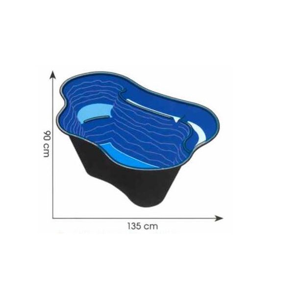 Előregyártott tómeder CALMUS SII 220 liter UBBINK