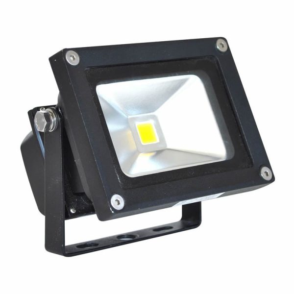 Kerti reflektor, Azar 15, fekete, fehér LED lámpával, 90 x 115 x 87 mm, LightPro