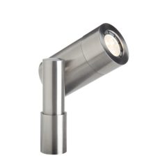   Kerti spotlámpa, Nova 5, ezüst, fehér LED lámpával, 180 x 120 x 100 mm, LightPro