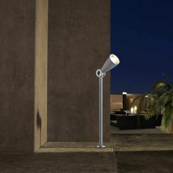 Kerti spotlámpa, Ruby, antracit, fehér LED lámpával, 500 x 60 x 60 mm, LightPro