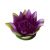 Dekor lótuszvirág 13 cm lila Velda