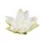 Dekor lótuszvirág 17 cm fehér Velda