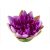 Dekor lótuszvirág 17 cm lila Velda