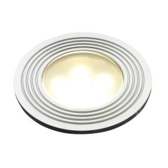   Kerti talajlámpa, Doba R2, ezüst, fehér LED lámpával, 45 x 75 mm, LightPro