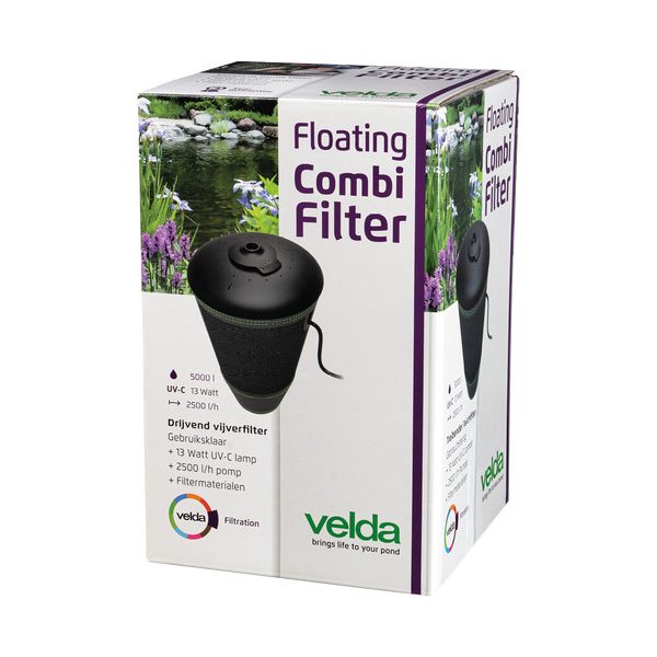 Velda Floating Combi filter 2500 l/h pumpa, 13 W UVC
