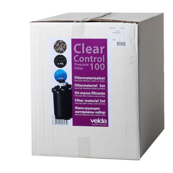 Szűrőközeg szett Clear Control 100-hoz, Velda