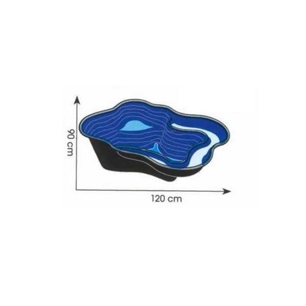 Előregyártott tómeder IRIS SI 150 liter Ubbink