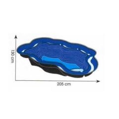 Előregyártott tómeder IRIS SIII 530 liter Ubbink