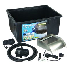   Nevada LED vízeséselem 30 cm szett + pumpa Xtra 2300 + Quadro I + kiegészítők