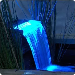 LED fénysor kerti tó vízesésekhez kék 90 cm, Ubbink