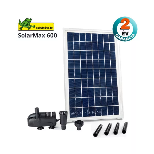 Ubbink Solarmax 600 napalemes szökőkút szivattyú