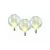 Vízfelszínen úszó világítás, MultiBright úszógömb 3x10W, Ubbink