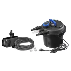   Szűrő szett BioPressure II 6000 Plus (szűrő+9 W UVC, + 2300 l/h pumpa) Új típus