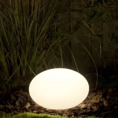   Kerti dekorlámpa, Deco 1, fehér, RGB LED lámpával, 170 x 280 x 280 mm, LightPro