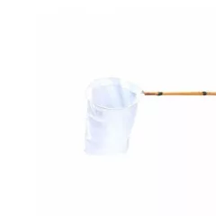   Merítőháló finom szövésű 75 cm bambusz nyéllel, Ubbink