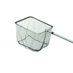   Merítőháló 40 x 30 cm négyzet alakú 110-180 cm nyél Ubbink