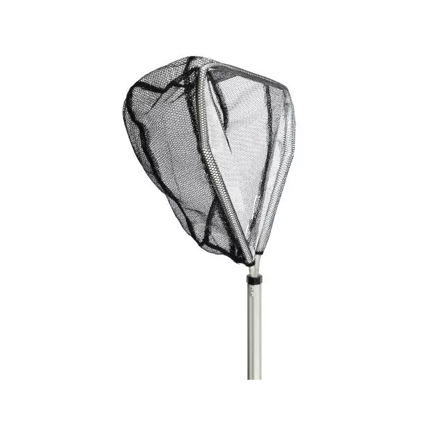 Merítő háló 37 x 35 x 35 cm háromszög alakú teleszkópos nyéllel