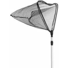   Merítő háló 58 x 40 x 40 cm háromszög alakú teleszkópos nyéllel