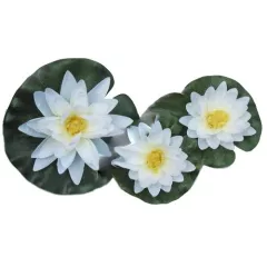 Tavirózsa selyem fehér 3 db-os (Ubbink)