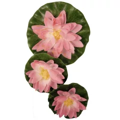 Tavirózsa selyem /rózsaszín 3 db-os Ubbink