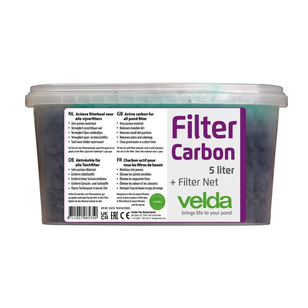 Velda VT Teich Aktívszén, vödrös 5000 ml