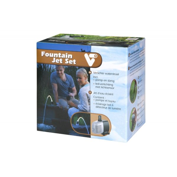 VT világító tóparti vízköpő 12 W, Velda