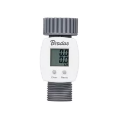   WHITE LINE WL-3110 külső és belső menetes átfolyásmérő, LCD display, csatlakozó: 1"-3/4", 10/60db