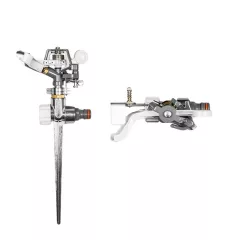   WHITE LINE WL-Z30 szektoros állítható leszúrható fém tüskés öntözőfej, területátmérő 26,2m, 12/36db