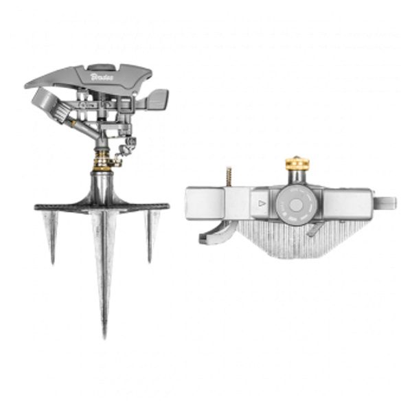 WHITE LINE WL-Z33 Szektoros Triton XL öntözőfej, háromágú mőanyag leszúróval, területátmérő 27,6 m, 4db