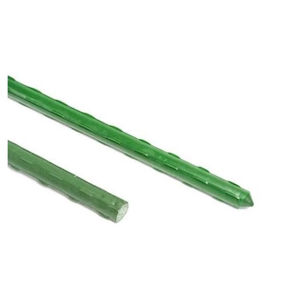 Műanyag virágtámasz 120 cm x 11 mm  100 db/cs v.zöld