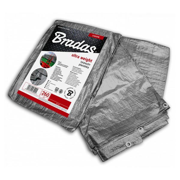 Erősített takaróponyva 260g, 3 x 4m PL2603/4