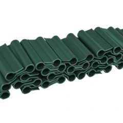   Bradas kerítéstakaró szalaghoz Rögzítő kapcsok zöld 4,75 cm