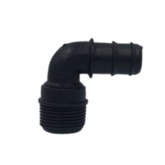 POLIEXT Tömlő csatlakozó könyök K 1"
