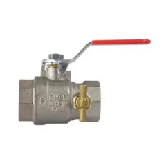 Fém golyóscsap  6/4" KB fix