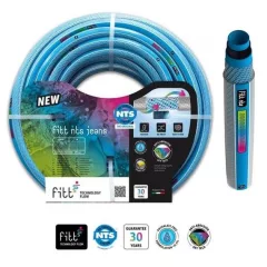   Locsolótömlő Fitt NTS JEANS 3/4" v.kék 50 fm 22 bar csavarodásmentes