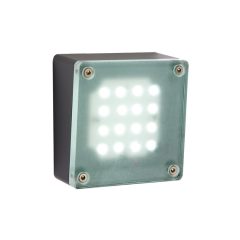   Garden Lights Halo, fali lámpa, aluminium/üveg/antracit, LED 2W fehér