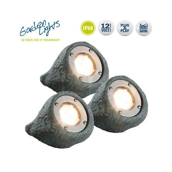 Garden Lights Lapis szett 3 db - kifutó 190lm, 3W (x3)