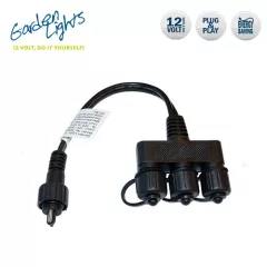 Garden Lights Cable divider 3 connections 