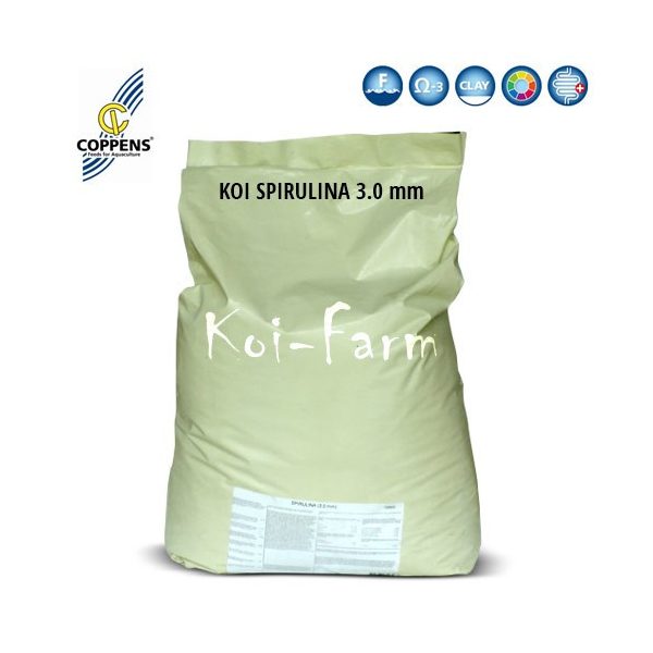 Coppens Spirulina 6.0 mm Koi eledel / kg