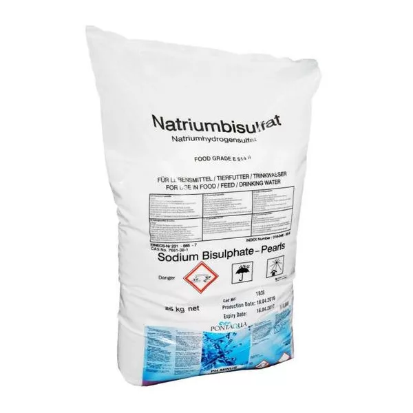 Minuszaph 25 kg /uszodavíz pH értékének a csökkentéséhez/