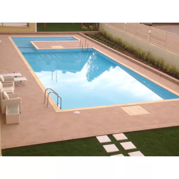 ELBE Supra Világoskék medence fólia 1.5 mm 200 cm széles szöveterősített akril bevonattal méretre vágott ár/ m2